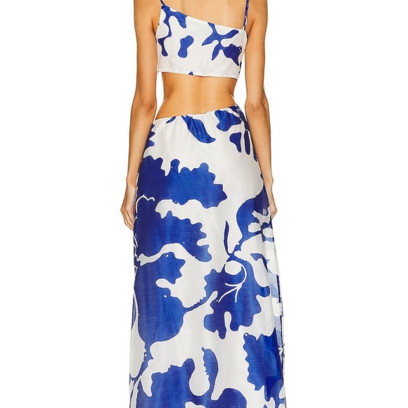 Sir The Label Vivi Asymmetrical Cut Out Dress - Picture 7 of 8